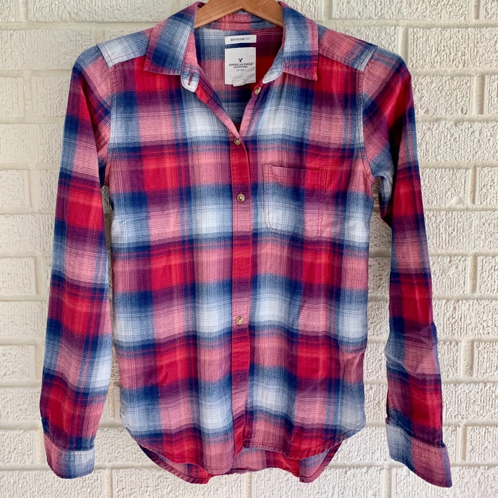 American Eagle Boyfriend Flannel